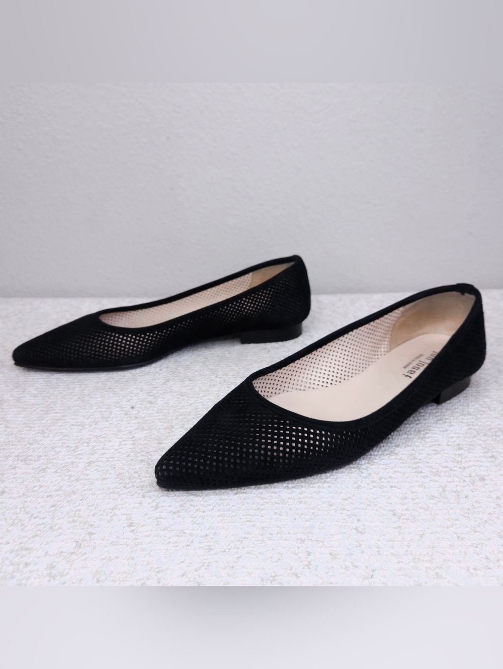 Jon Josef Perforated Ballet Flats US 8.5 Mabel Slip-On Shoes